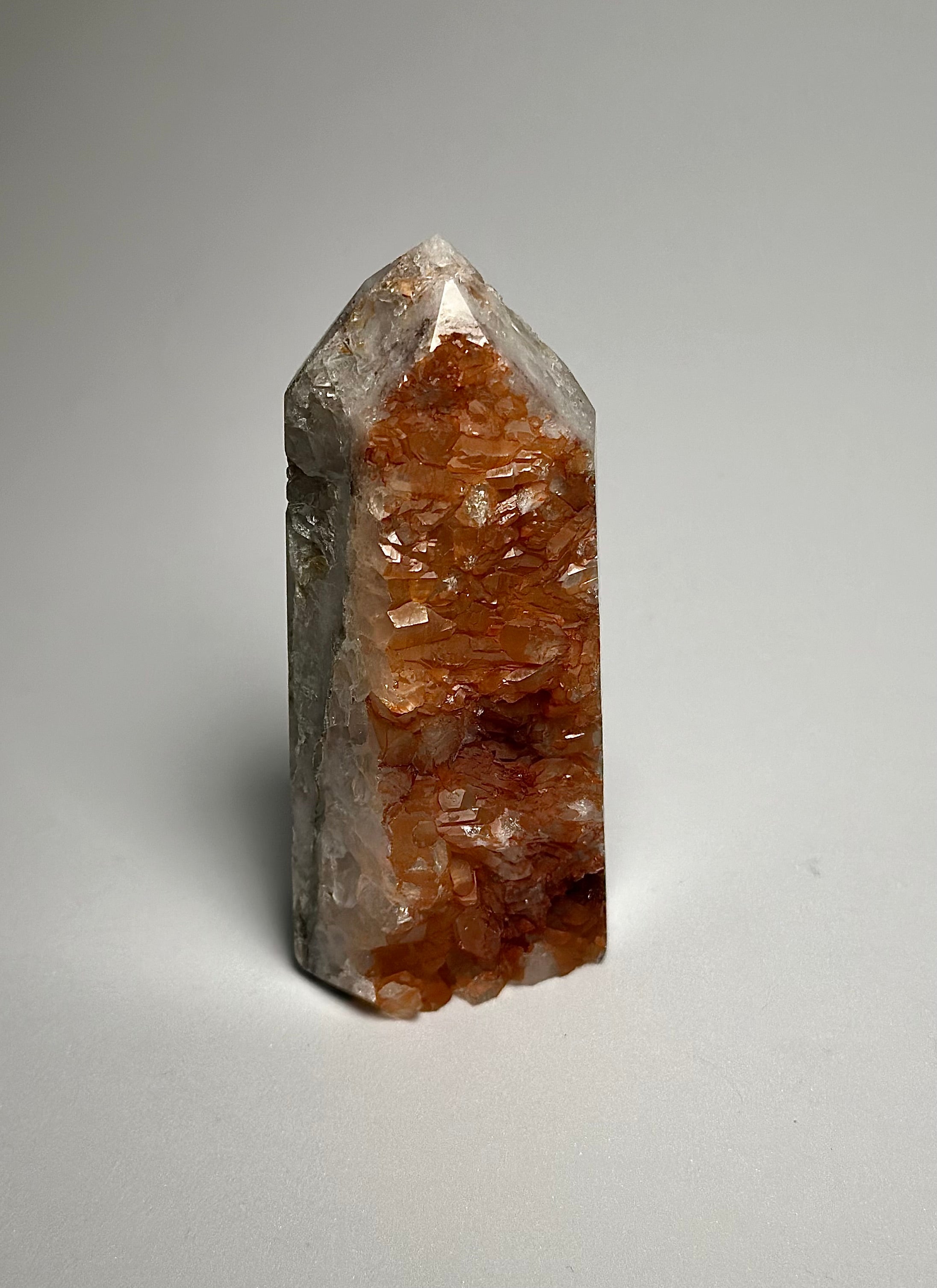 Tangerine Quartz bokštas (Mandarinų kvarcas) 180g.