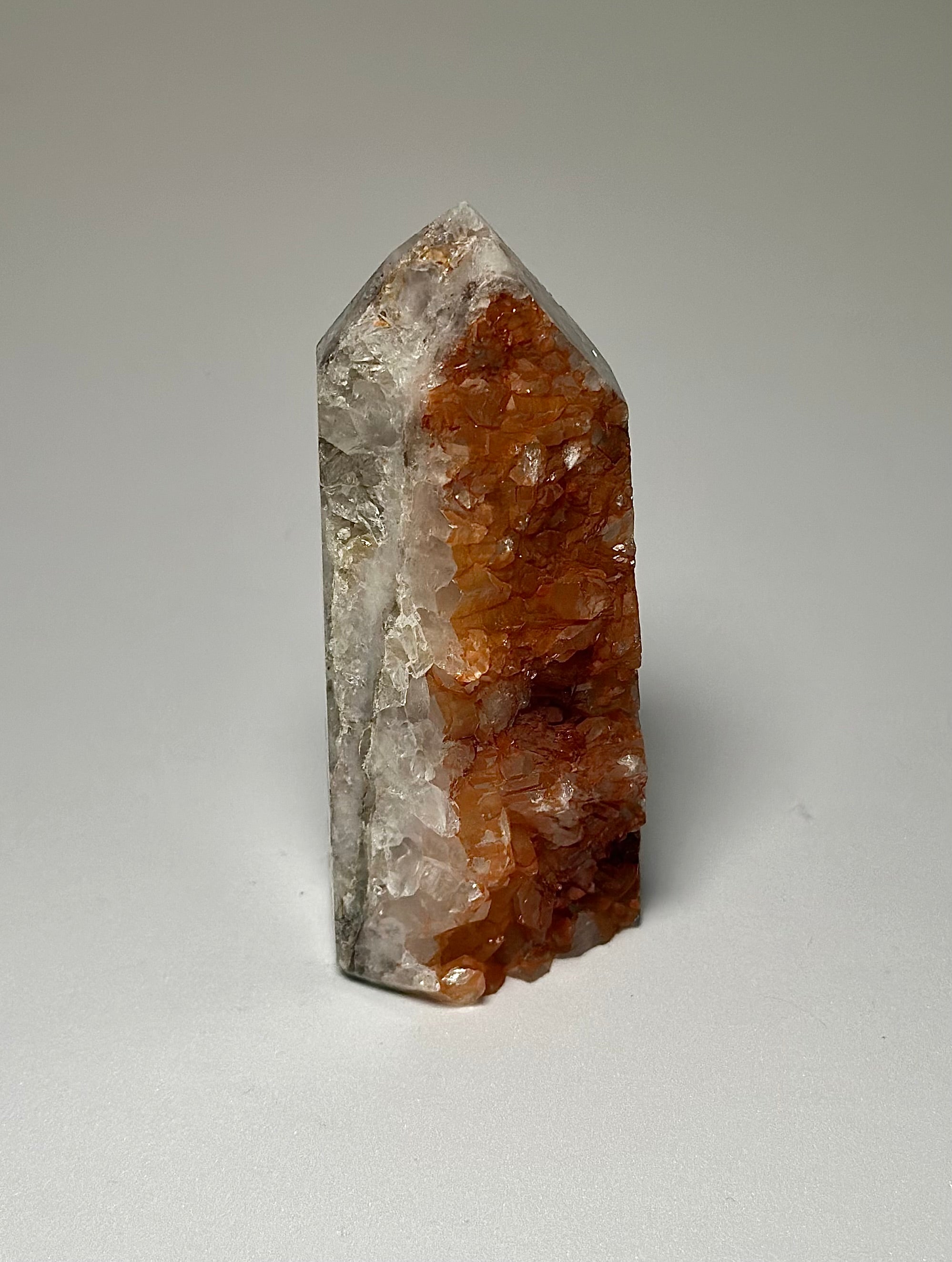 Tangerine Quartz bokštas (Mandarinų kvarcas) 180g.